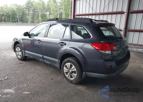 2013 Subaru Outback 2.5I z USA, uszkodzony, nr VIN 4S4BRBAC0D3284717